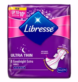 Прокладки Libresse Ultra Night wing Ultra thin №10/8